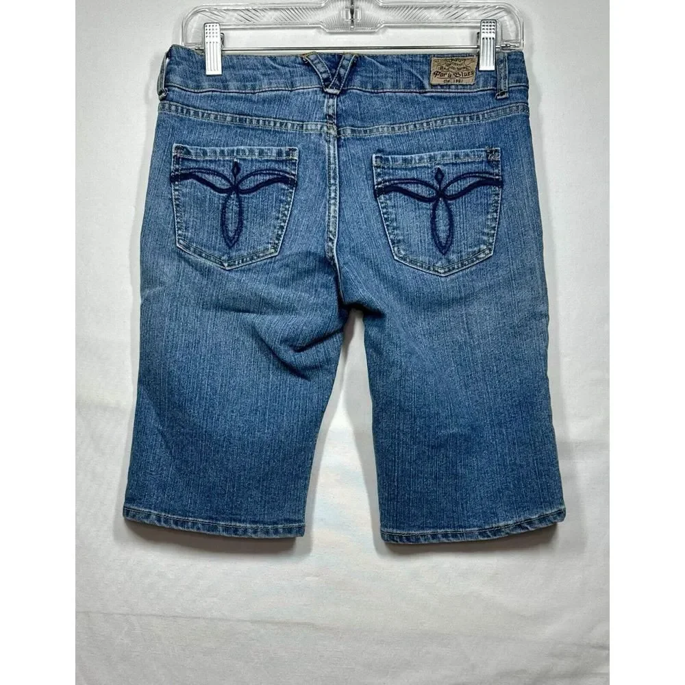 Paris Blues‎ Women's Denim Blue Jeans Low Rise Skinny Y2K Sz 7